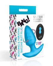 Carregue a imagem no visualizador da Galeria, Bang! Rotating &amp; Vibrating Tapered Butt Plug w/Remote
