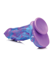 Carica l&#39;immagine nel visualizzatore Galleria, Dildo in silicone ispirato ai polpi - Viola/Blu
