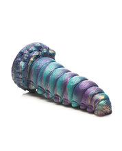 Load image into Gallery viewer, Alien Chrysalis Iridescent Silicone Dildo - Vibrant Multi-Color Design
