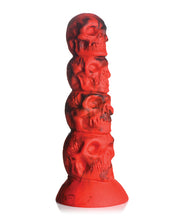 Indlæs billede i gallerifremviser, Infernal Creature Cock Silikone Dildo - Crimson &amp; Obsidian
