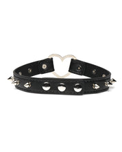 Afbeelding laden in Galerijviewer, Spiked Heart Choker uit de Master Series Sieraden
