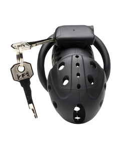 Ultimate Submission Lock Down Chastity Device - Noir Set