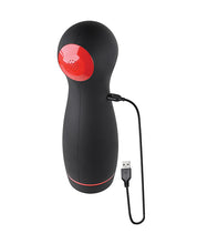 Load image into Gallery viewer, Ultimate Pleasure Stroker - Black/Red
