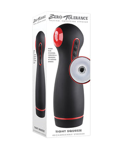 Ultimate Pleasure Stroker - Zwart/Rood