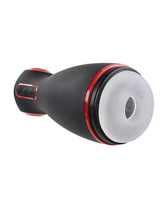 Ultimate Pleasure Stroker - Zwart/Rood