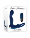 Vibrador de próstata Zero Tolerance By All Means com controle remoto - Azul