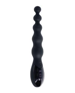 Zero Tolerance Backdoor Baton Beaded Anal Vibrator – Schwarz