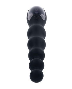 Zero Tolerance Backdoor Baton Beaded Anal Vibrator – Schwarz