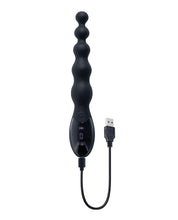 Indlæs billede i gallerifremviser, Zero Tolerance Backdoor Baton Beaded Anal Vibrator - Black
