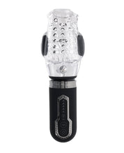 Load image into Gallery viewer, Thrill-Seeker&#39;s Ultimate Rechargeable Stroker - Black/Clear
