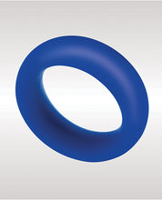 Load image into Gallery viewer, Zolo Extra Thick Silicone Cock Ring - Blue
