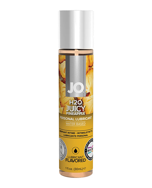 JO H2O Pineapple Flavor Water Based Lubricant 1 Ounce
