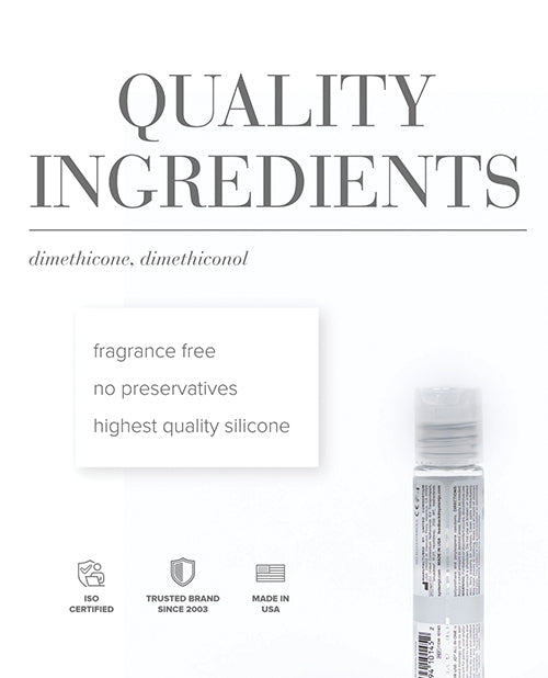 Jo All In One Massage Glide Fragrance Free Silicone Lubricant 1 Oz
