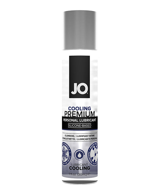 JO Premium Cooling Lubricant Glycerin Free Silicone Based Water Resistant 1 Oz