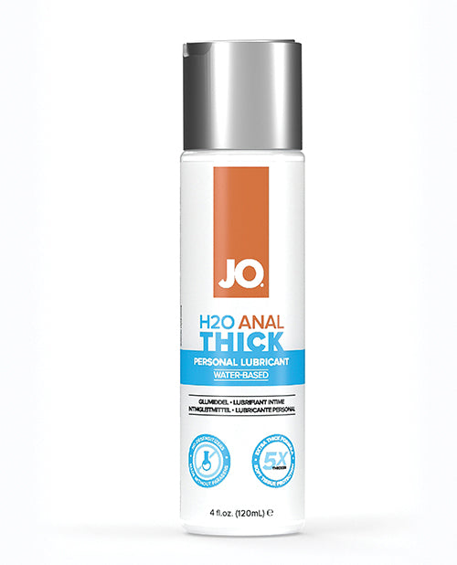 JO H2O Anal Thick Original Water Based Lubricant 4 Oz