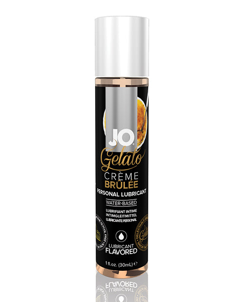 JO Gelato Creme Brulee Flavored Water Based Lubricant 1 Oz