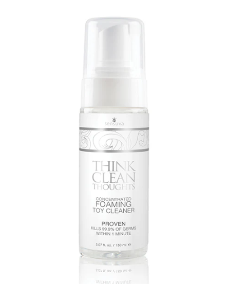 #12 - Sensuva Think Clean Thoughts Foaming Toy Cleaner