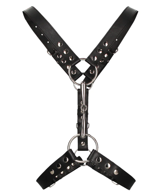 #5 - Shots Uomo Men's Harness w/Metal Bit