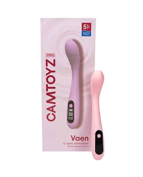 Load image into Gallery viewer, Camtoyz Vaen G Spot Vibrator Pink 7 Vibration Modes Ergonomic Design
