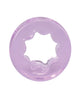 Cargue la imagen en el visor de la galería, Set de 3 anillos para el pene Crystal Jellies morados con textura para mejorar la resistencia y la firmeza
