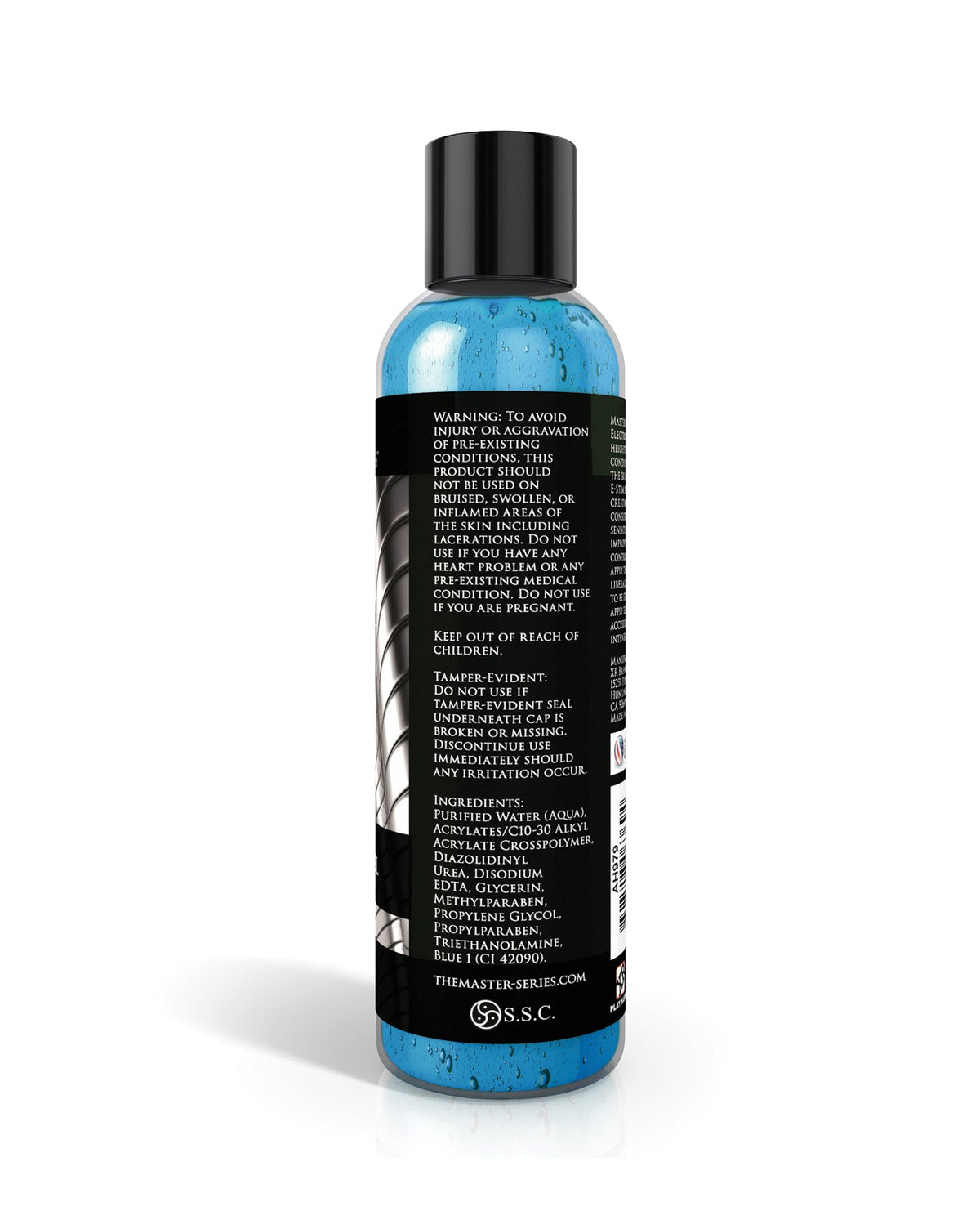 Gel conducteur Master Series Electrosex pour un contrôle supérieur de la stimulation électrique, 8.5 Ounce