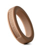 Cargue la imagen en el visor de la galería, Anillo de pene clásico de silicona Perfect Fit, ajuste medio, blanco
