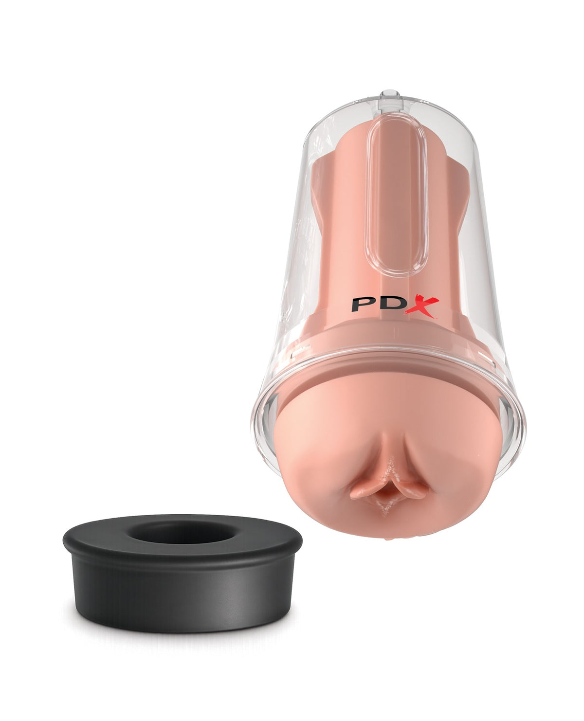 Bomba de vacío y masturbador de succión de confort Quick Suck, con lubricación automática