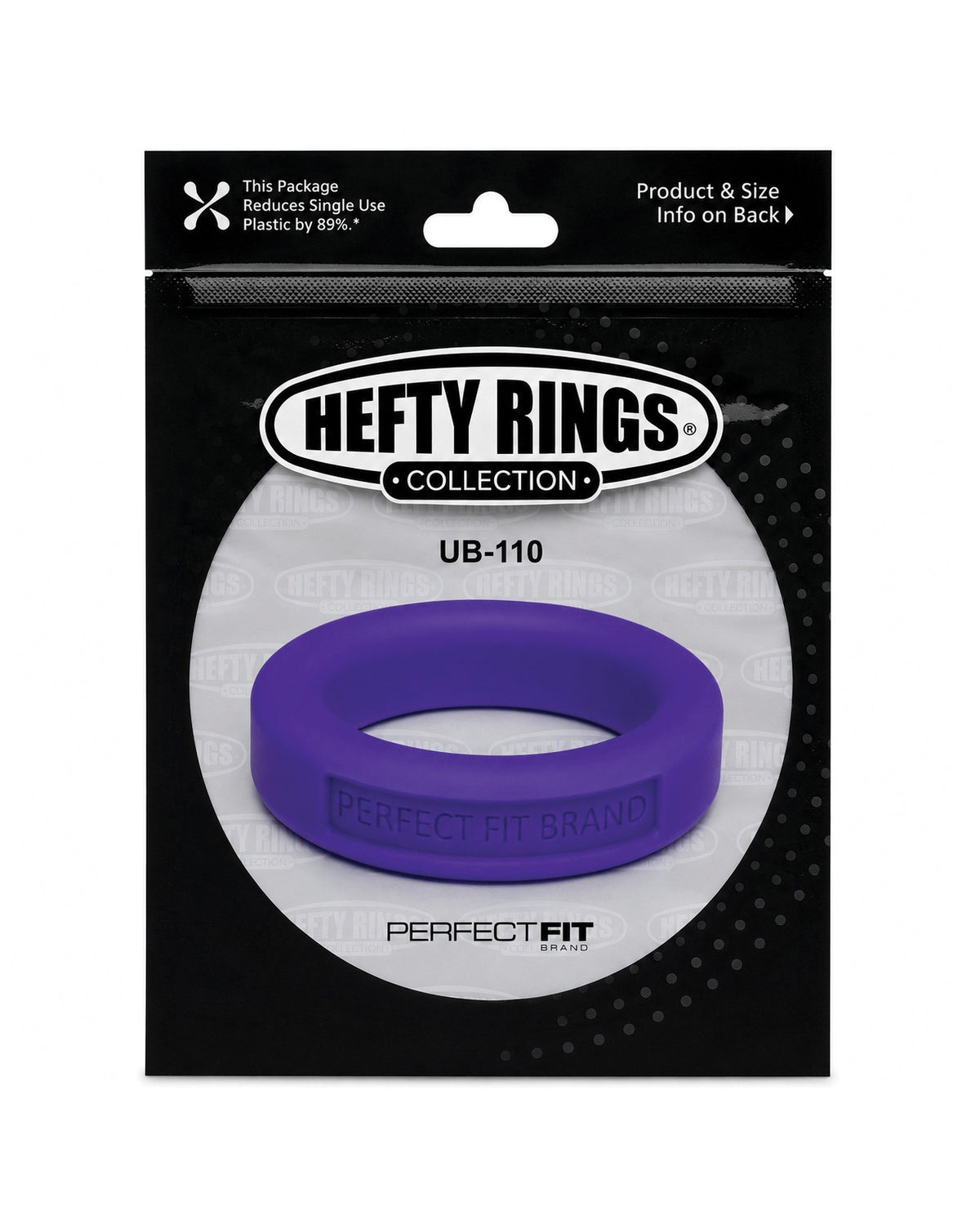 Perfect Fit Silicone Erection Ring 1.4 Inch Medium Stretch Stamina
