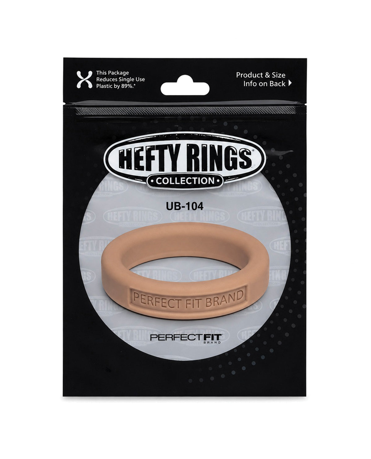 Perfect Fit Classic Silicone Medium Stretch Penis Ring White