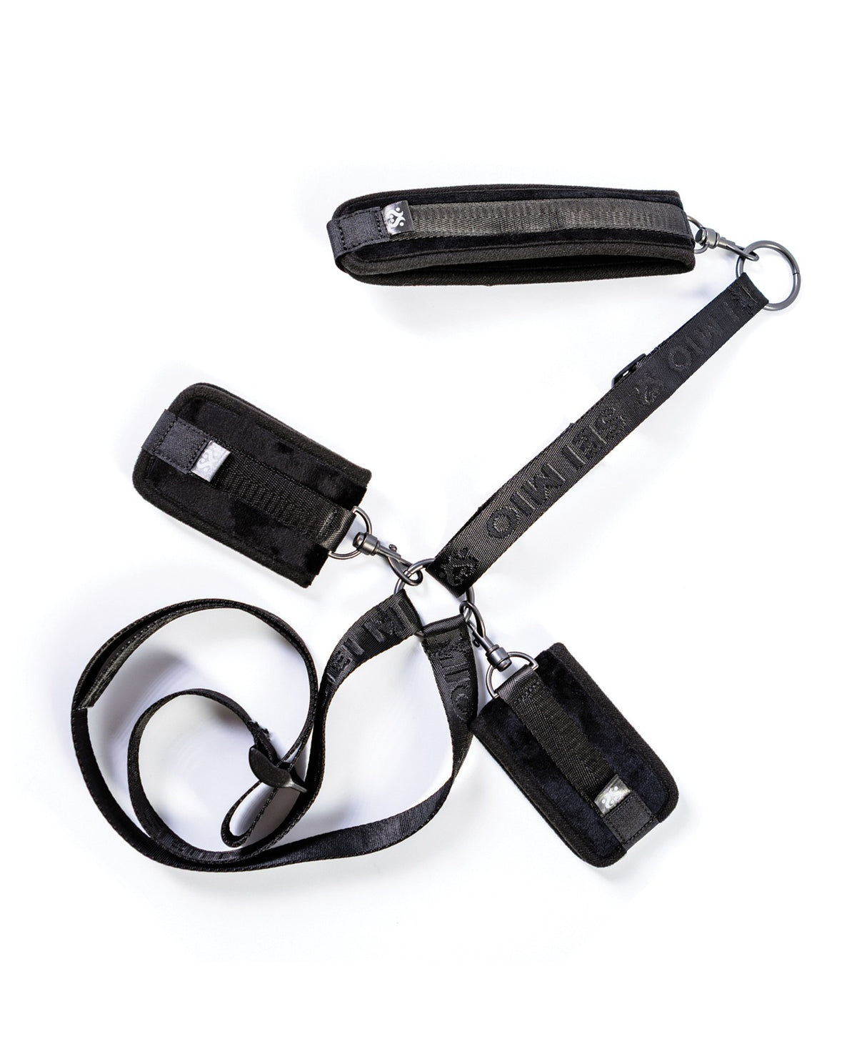 Kit de cadenas de restricción para tobillo, mano y collar Sei Mio No Chain No Gain