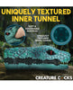 Load image into Gallery viewer, Creature Cocks Python Vibrating Silicone Masturbator With Ridges
