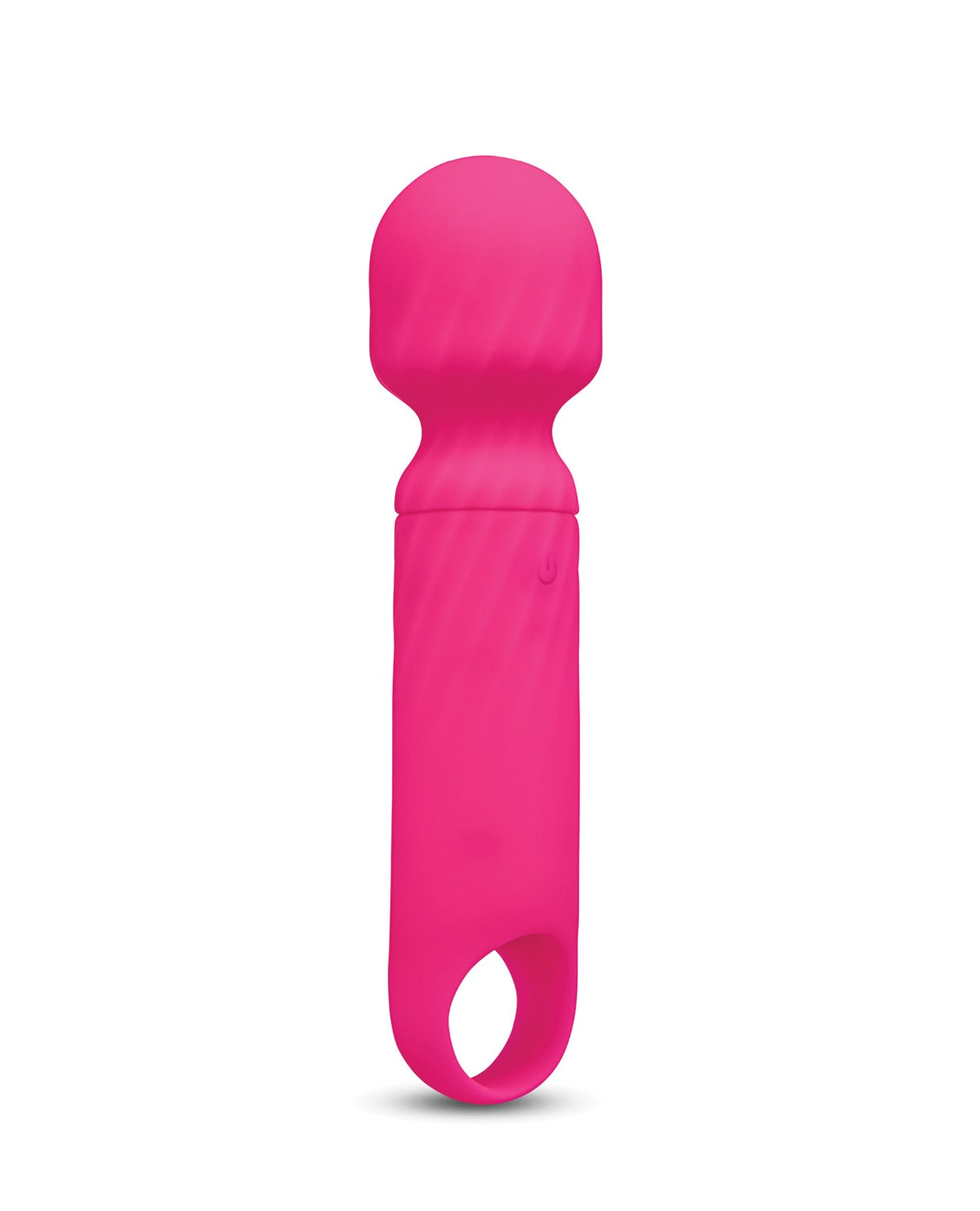 Vibrador mini de varita rosa Lolly VibeFantasy de 5 pulgadas con 12 ajustes