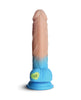Charger l'image dans la visionneuse de la galerie, Gode en silicone Rion K Pop Idol avec testicules, article pour adultes
