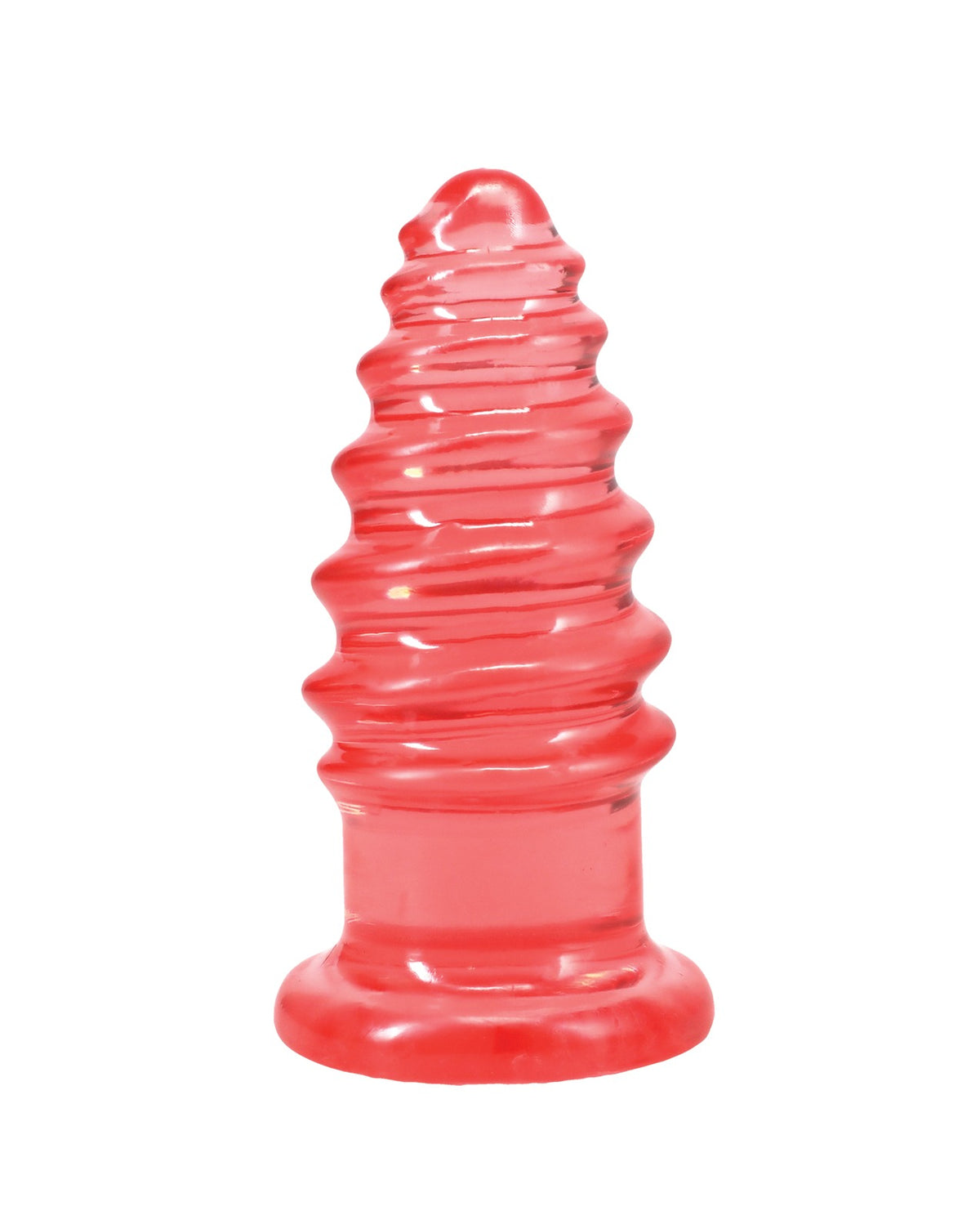Twist anal flexible rosa Crystal Jellies de 5 pulgadas de Doc Johnson
