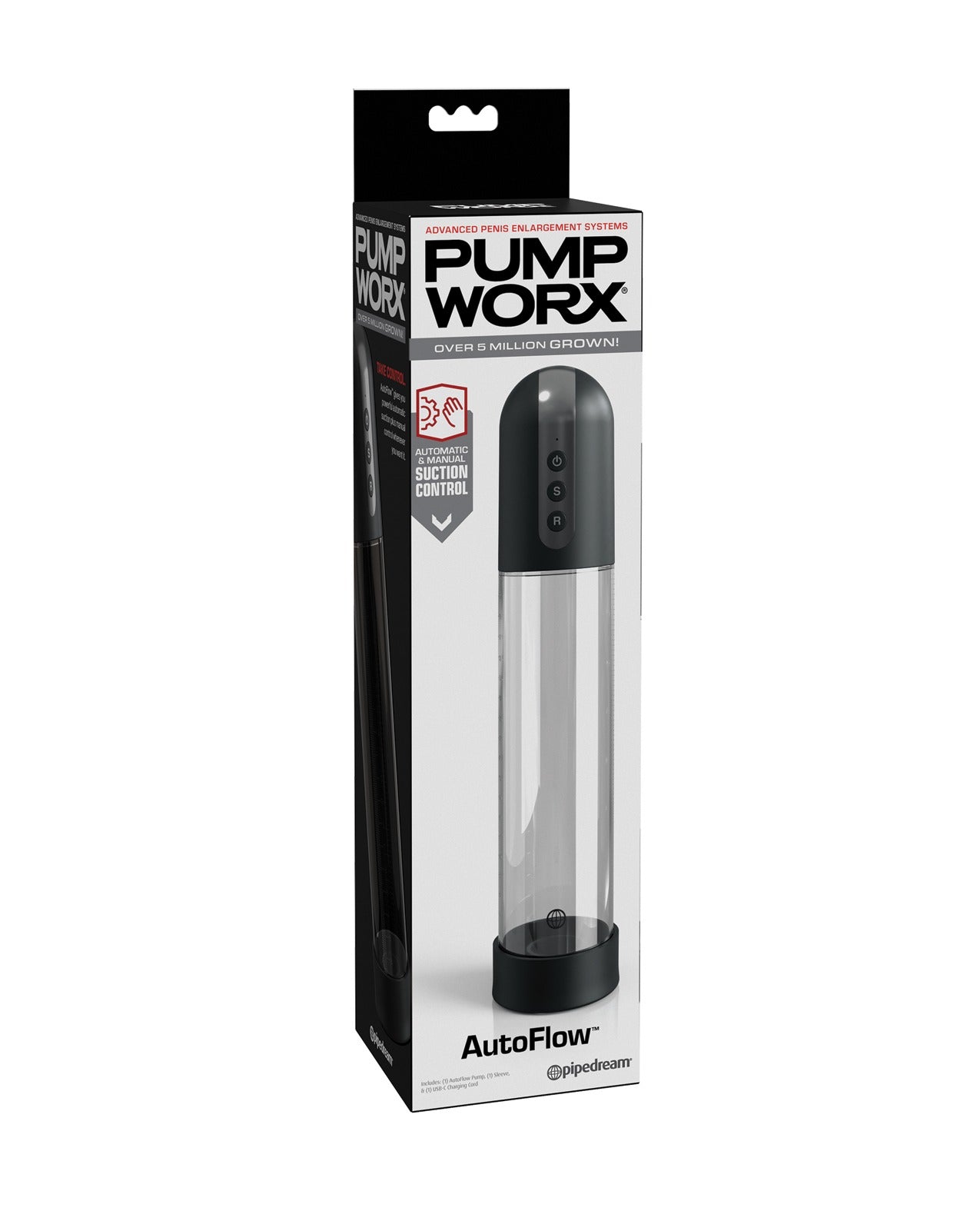 Rechargeable Dual Control Vacuum Pump Featuring Automated Suction Modes
