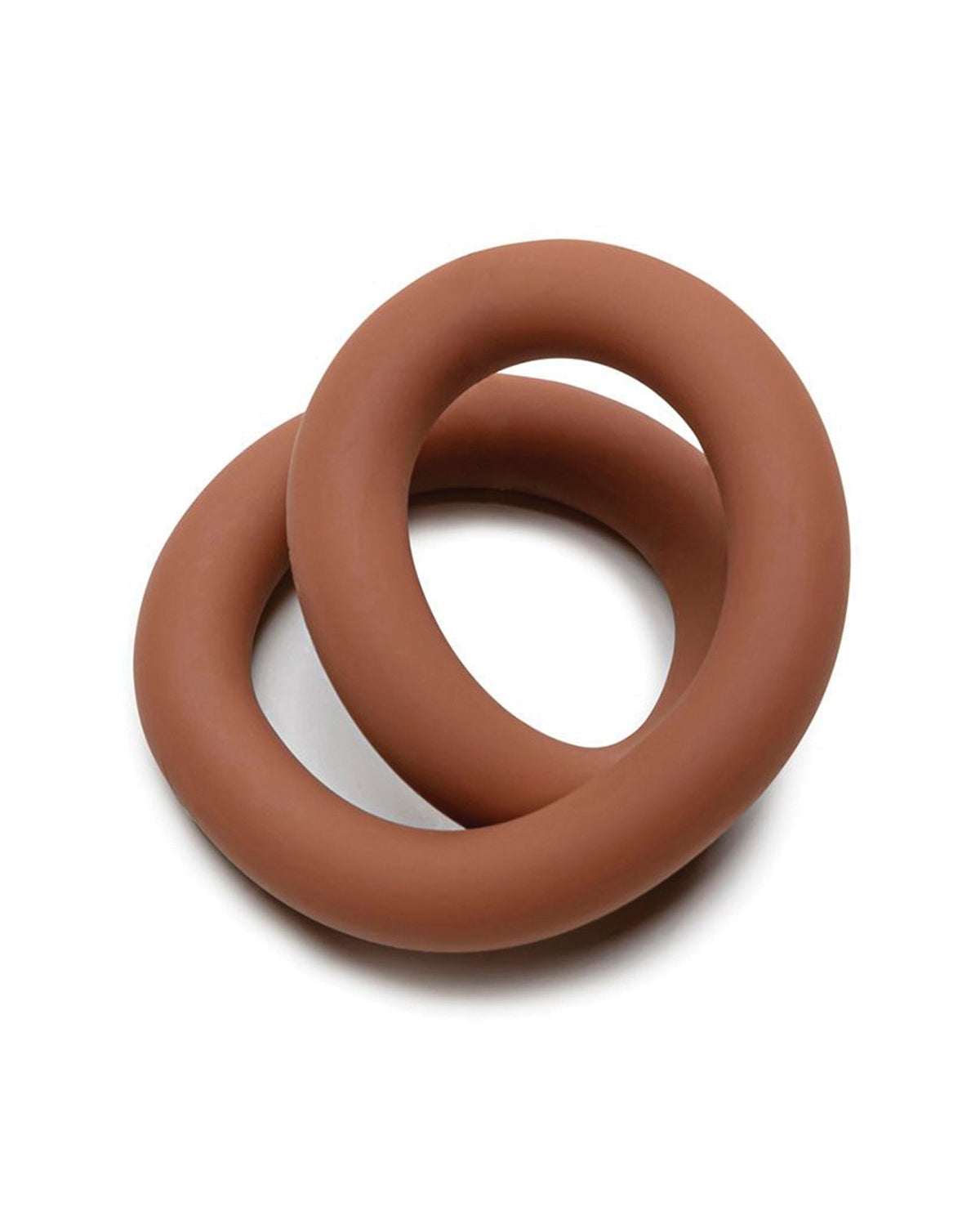Anneau enveloppant en silicone Perfect Fit ajustable de 9 Inch, beige, sans danger pour le corps