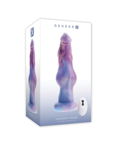 Gender X Imaginary Friend Extraterrestrial Swirling Color Thick Girth Vibrator