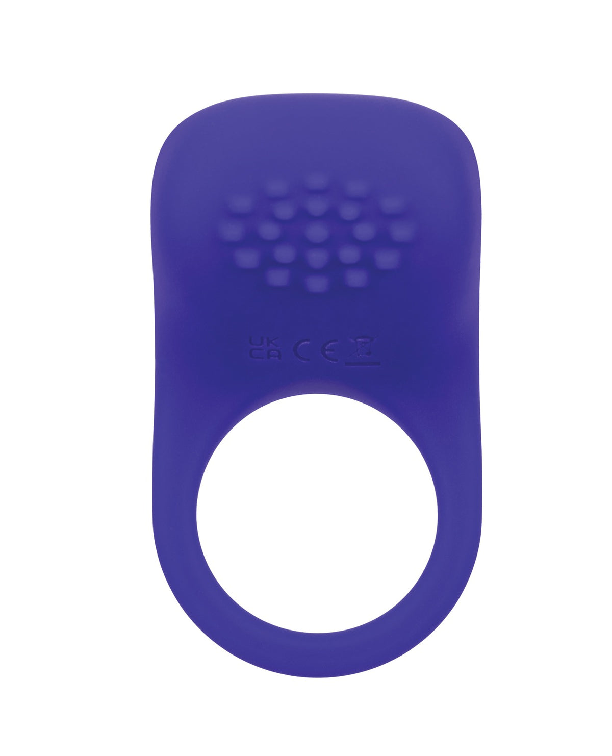 Anillo de placer recargable Rumbler con textura de protuberancias y 10 modos de vibración