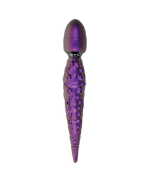 Dispositivo de placer vibratorio con tentáculos morados Into The Deep de Gender X