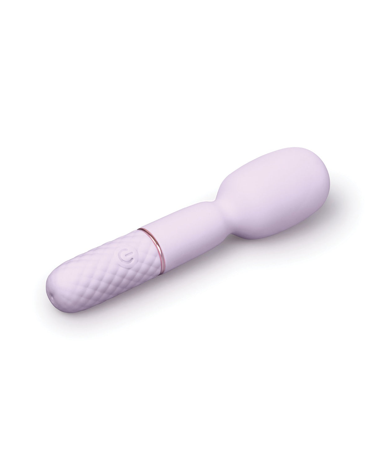 Mini vibrador varita Diamond Tease con cabezal flexible y múltiples ajustes