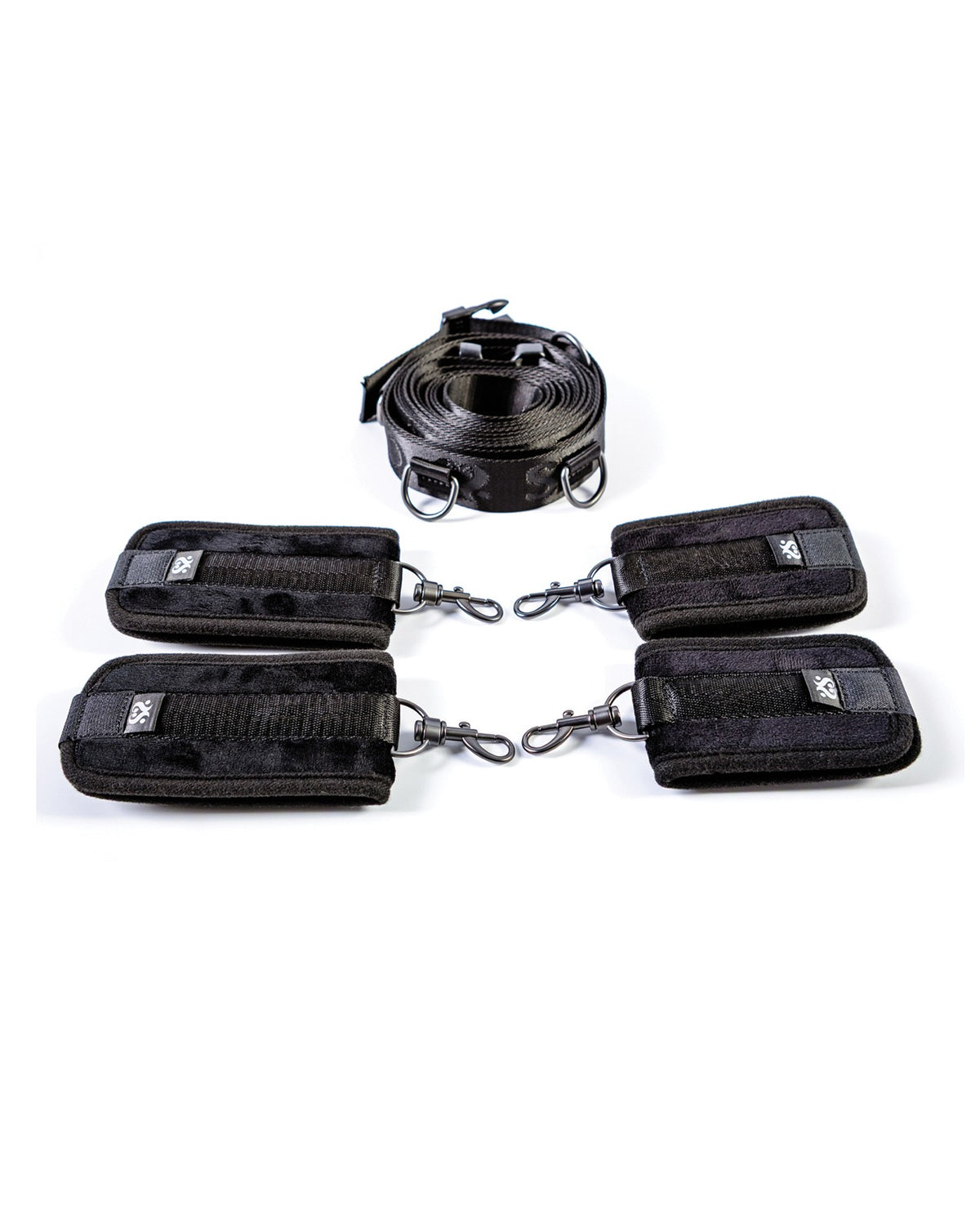 Kit de cadenas de restricción para tobillo, mano y collar Sei Mio No Chain No Gain