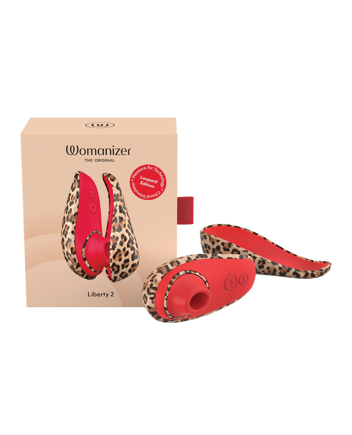 Womanizer Liberty 2 Pleasure Air Clitoral Stimulator Leopard