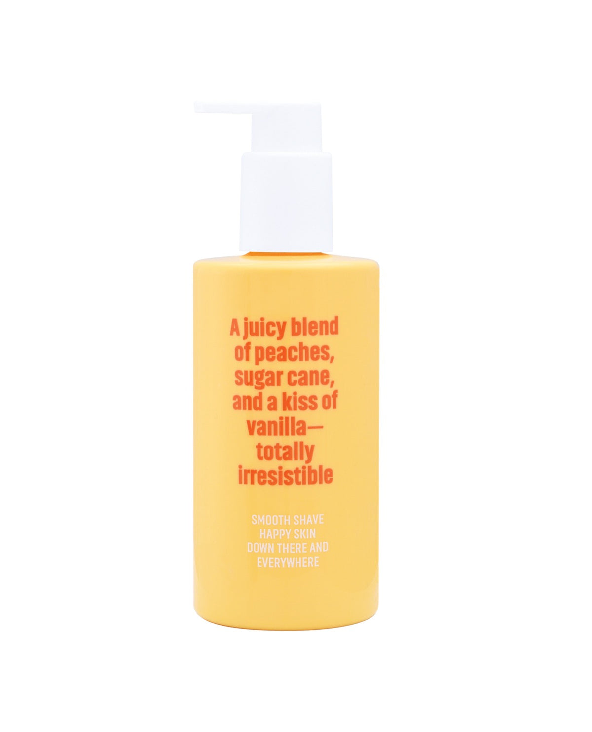 COOCHY Peachy Keen Shave Cream 8 Oz Moisturizing Lather For Sensitive Skin