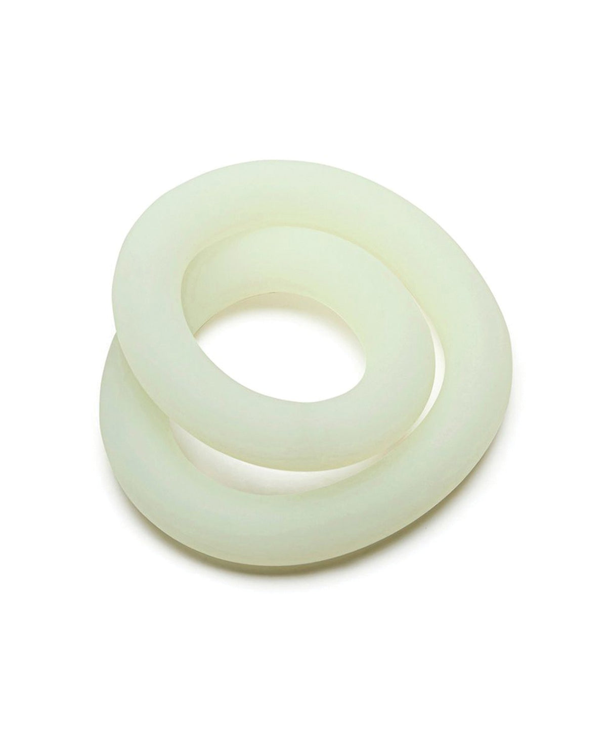 Inel cu înfășurare Perfect Fit Hefty, din silicon de 12 inch, fosforescent în întuneric