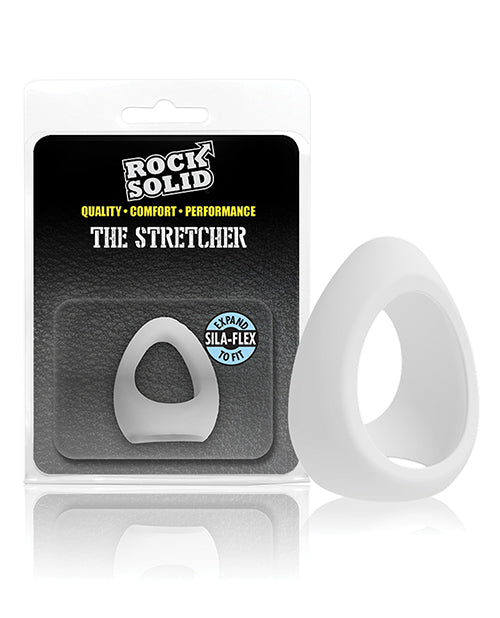 Rock Solid Stretcher aus durchscheinendem Silikon