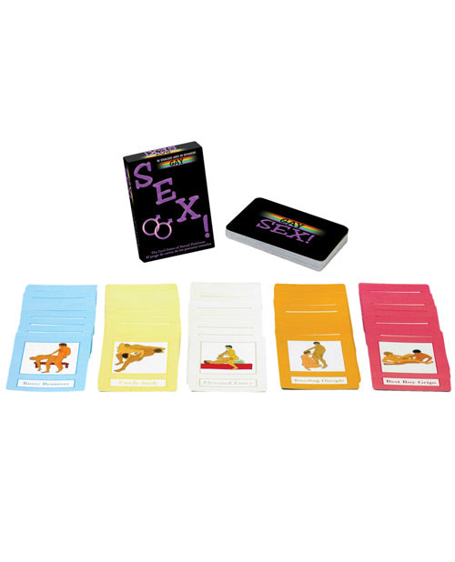 Juego de cartas de sexo gay - Bilingüe