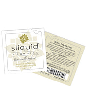 Load image into Gallery viewer, Sliquid Organics Silk Lubricant - .17 Oz Pillow
