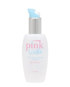 Pink Water Based Lubricant - 4 Oz Bottle W-pump