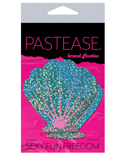 Pastease Premium Glitter Shell - Seafoam Green And Pink O-s