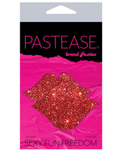 Pastease Premium Glitter Lips - Red O-s